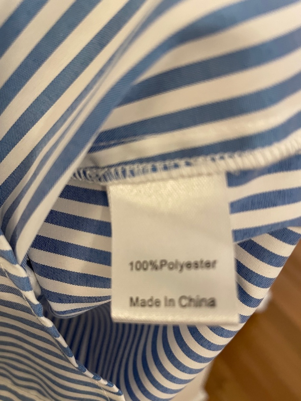 Tuckernuck Royal Shirtdress striped M EUC - Picture 8 of 9